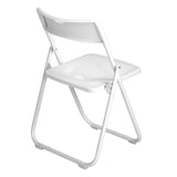10 Pack Plastic Folding Chairs, Stackable Commercial Chairs, Portable Event Seats Indoor Outdoor for 43466408