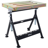 Welding Table 30"x20", 400lbs Load Capacity Steel Welding Workbench Table on Wheels, Folding Work 97101783