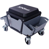 Heavy Duty Mechanic Stool 330lbs Load Capability, Garage Stool Wheels, Rolling Creeper 88533942