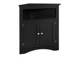 sideboard cabinet,corner cabinet,Bathroom Floor Corner Cabinet with Doors and Shelves, Kitchen, W487P352446