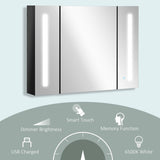 Bathroom Cabinet with Mirror 80694384