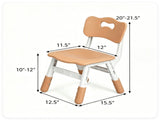 Height Adjustable Kids Desk and 4 Chairs Set, Graffiti Wipeable Tabletop Toddler Activity Table with 54431385