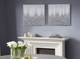 Heavily Embellished 2-piece Canvas Wall Art Set B03598855