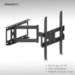 ZUN 32-60 Inch Single Pendulum Large Base TV Stand Tmdd-102 Bearing 35Kg/Vese400*400/Upper And Lower-10~ 24279311