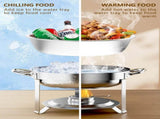 Round Buffet Catering Dish For Home and Outdoor 4 Packs W1612124776