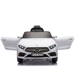 ZUN 12V Kids Ride On Car w/ Parents Remote Control,Licensed Mercedes-Benz CLS 350 for Kids,Four Wheel W1396P143144