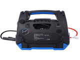 Rechargeable Jump Starter for Gas Diesel Vehicles - 1800 Amps with Air Compressor and AC, 12V DC, W46582326