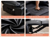 Rocker Recliner Chair with Massage and Heat for Adults,, 360&degSwivel oversize recliner chair with W1521P502262
