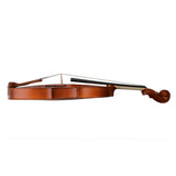 GV101 4/4 Acoustic Matt Violin Case Bow Rosin Strings Shoulder Rest Natural 42402082