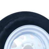 2x 5.30-12 Trailer Tires on 12" 4 Lug P811 1050 LBS Width4" 04058041