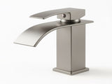 Single Handle Bathroom Faucet Lavatory Faucet Stainless Steel Single Hole-TP, Brushed NickelUnable 33589270