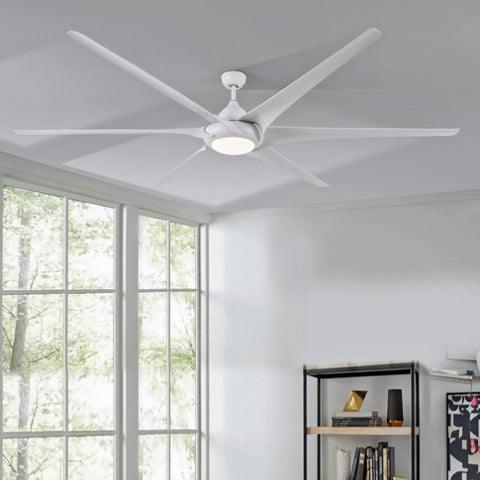 ZUN 100" Ceiling Fans With Lights And Remote W1340131155