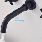 Bathroom Faucet Wall Mounted Bathroom Sink Faucet-Archaize 01082497