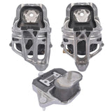 3PCS Engine Motor Mounts & Transmission Mount Set for Audi S4 S5 20-18 V6-3.0L 4M0199371FC 09135832