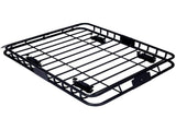 Rooftop Cargo Carrier Basket Motoring Roof Rack,Top Mount Roof Rack 42" black steel 95972669