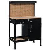 Multipurpose Tool Table, Storage Cabinet with Keys Workshop Tool Table with Slide Drawer. 77831568