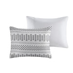 ZUN Cotton Jacquard Duvet Cover Mini Set B03596480