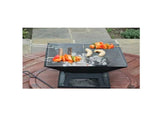 Modernisation Square BBQ Grill Outdoor Heater Garden Outdoor Fireplace Portable Fire Pit Contracted 86800110