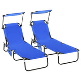 ZUN Folding Lounge Chairs / beach chair （Prohibited by WalMart） 48605391