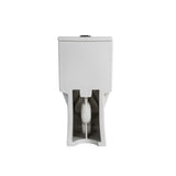 One Piece Toilet with Comfort Chair Seat ADA Height 17", Powerful Dual Flush Modern Toilet,1.1/1.6 W3192P279682