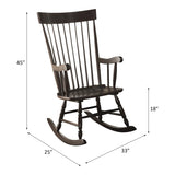 Arlo Black Finish Rocking Chair B2726P288025