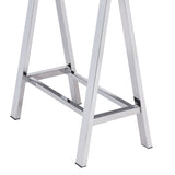 Coleen Black High Gloss & Chrome Finish Writing Desk W/USB B2726P278572