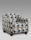 ZUN Camero Fabric Pillowback Arm Chair T2574P195450