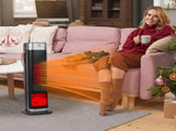 Portable Space Heaters for Indoor Use Large Room, 1500W Oscillating Ceramic Tower Space Heater with 43190258