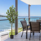 Simulated courtyard garden decoration door decoration large artificial curved branches of green W2945P278481