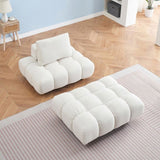 30 inches long, Teddy Sofa Fabric, with spacious and comfortable seat, for Apartment Office Living W1658P206874