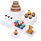 6PCS Buffet Risers, Premium Food Risers for Buffet Table, Catering Dessert Cake Stand for Party, 79524644