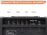30W GBA-30 Electric Bass Amplifier Black 75366104