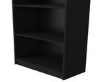 Black 5-Shelf Bookcase B062P175149