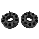 ZUN 2pcs Professional Hub Centric Wheel Adapters for Dodge Dakota Ram Durango 2002-2011 Black 63087201