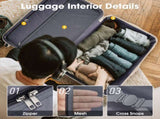 Hardshell Luggage Sets 4 pcs Bag Spinner Suitcase with TSA Lock Lightweight-16"20"24"28" N732P198627U