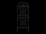 4 Pack Metal Garden Trellis 71" x 19.7" Rustproof Trellis for Climbing Plants Outdoor Flower Support W1586P268018