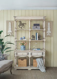 51x19.5x81.5" Adela French Country Wood Bookcase, Display Storage Shelf Etageres W2078P170345