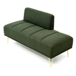 ZUN 56.3"Inch Width Modern End of Bed Bench,Teddy Fabric Upholstered 2 Seater Sofa Couch Entryway W2677P195014