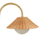 Rattan Weave Shade Floor Lamp B035P264531