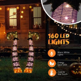 4ft 2D Witch legs Outdoor Halloween Decorations 00189884