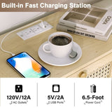 15"W Rattan 2-Drawer Nightstand T3771P351733