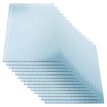 ZUN 14 Pieces Set 2' Polycarbonate Panel,Twin-Wall Polycarbonate Sheets Waterproof UV W2505P151779