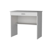 ZUN Kaylor Storage Desk, Modern Design with Drawer and Shelf B128P176188