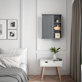 23.6" Grey Bathroom Wall Cabinet W2704P264352