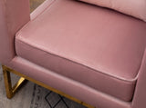 Lenola Contemporary Upholstered Accent Arm Chair, Pink T2574P164512