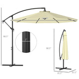 Cantilever Tilt Offset Patio Umbrella 64126368