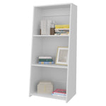 ZUN Anthem Bookcase in Melamine with Three Shelves, White B128P244987