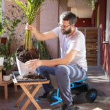 Rolling Garden Work Seat with Wheels, Gardening Stool for Planting, Garden Scooter with 360 Degree 29689939