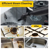 Steam cleaner with large water tank 99117134