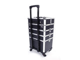 4 in 1 Aluminum Cosmetic Makeup Case Tattoo Box Black 50469572